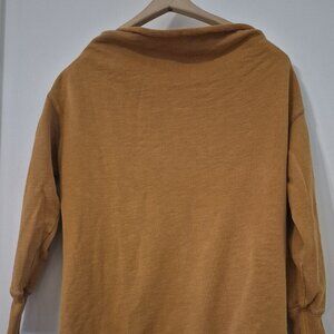 Pilcro S Off-Shoulder Tunic Oversized Slouchy Boatneck Boho Coastal Grandmother